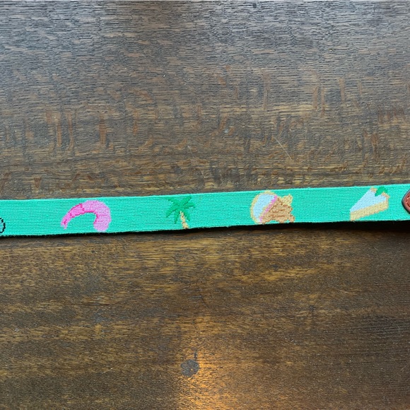 Smathers & Branson Embroidered Belt - Mens- Key West - Picture 3 of 5